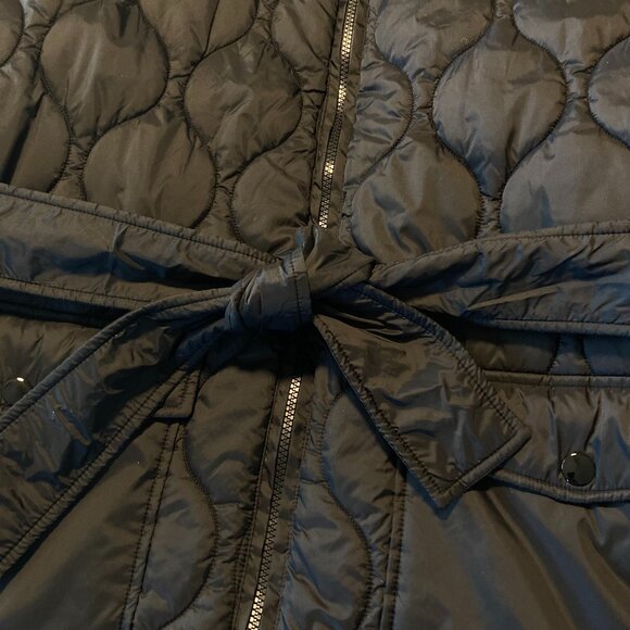 Time and Tru Quilted Black Puffer Jacket Size 1X - Picture 4 of 10